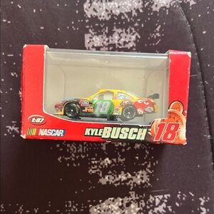 NASCAR Kyle Busch Diecast Car - Yellow and Red